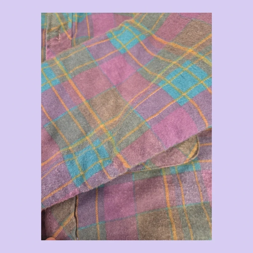 Vintage Saugatuck‎ Flannel Full Quilted Lining Mens Medium